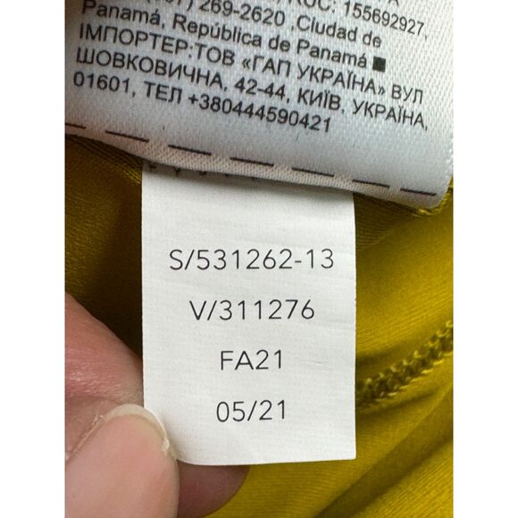 ATHLETA Ultimate Stash Pocket 7/8 High Rise Tight Mustard Yellow, Sz S - Picture 11 of 11